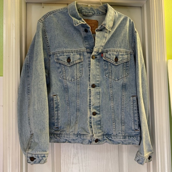 Levi Strauss & Co. Vintage Trucker Blue Jean Jacket - Picture 1 of 7